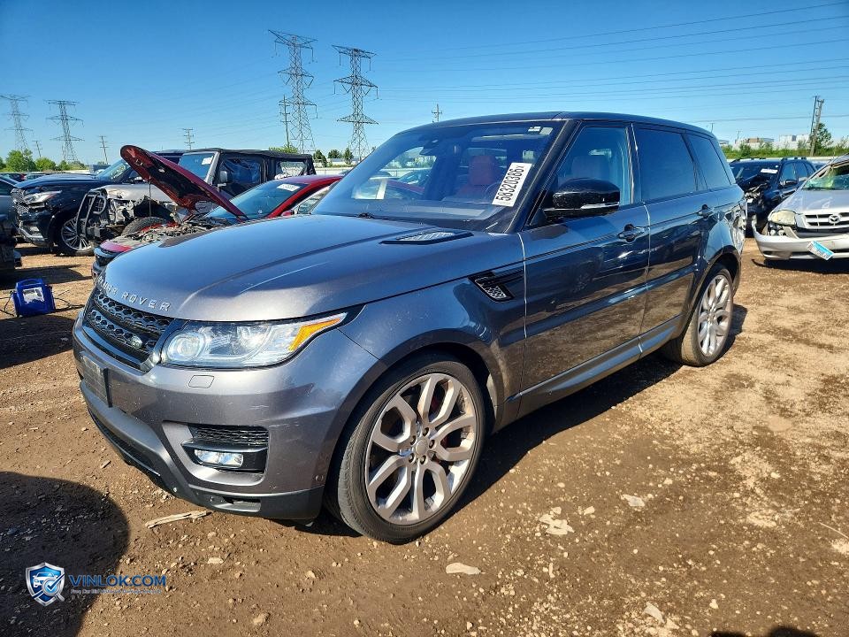 2015 LAND ROVER RANGE ROVER SPORT SC – Lot 58320386 auction photo