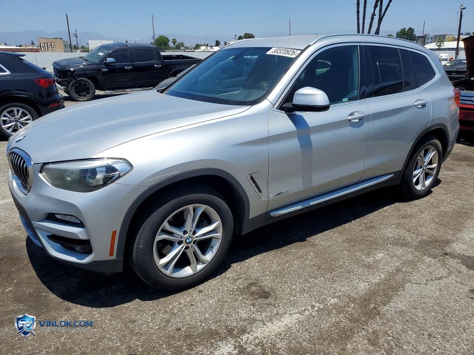 2018 BMW X3 XDRIVE30I – Lot 58320926 auction photo