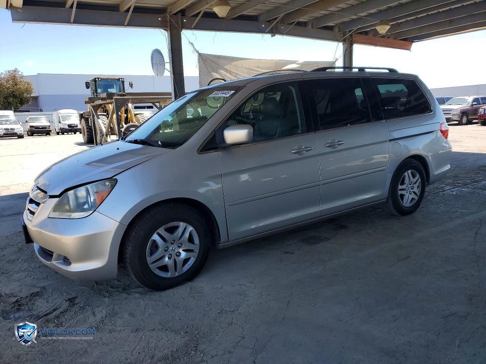 2007 HONDA ODYSSEY EXL – Lot 58324446 auction photo