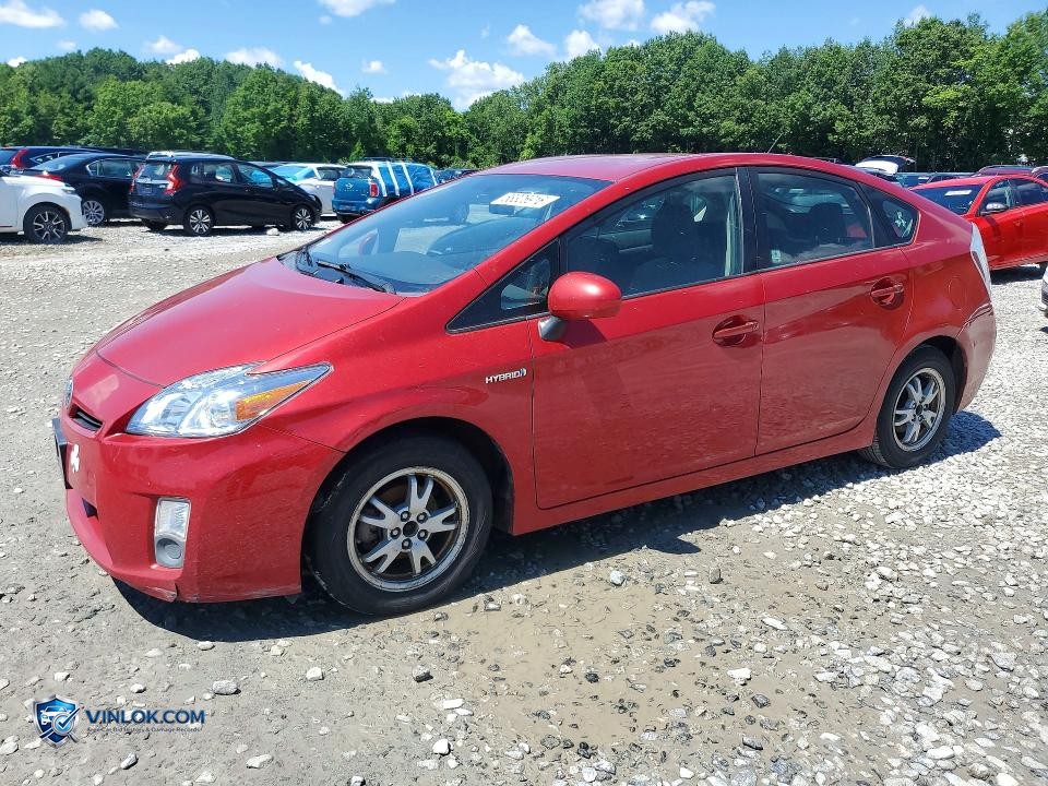 2010 TOYOTA PRIUS III – Lot 58326916 auction photo
