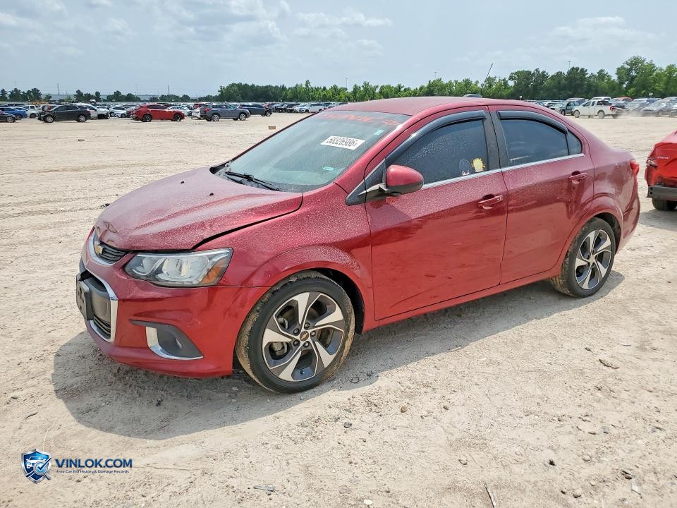 2017 CHEVROLET SONIC PREMIER – Lot 58326986 auction photo