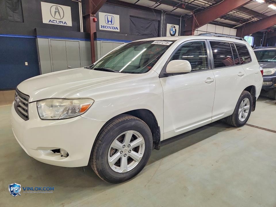 2010 TOYOTA HIGHLANDER SE – Lot 58331276 auction photo