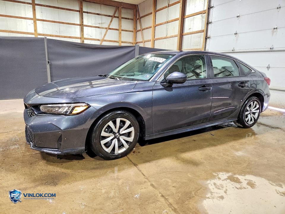 2025 HONDA CIVIC LX – Lot 58349606 auction photo