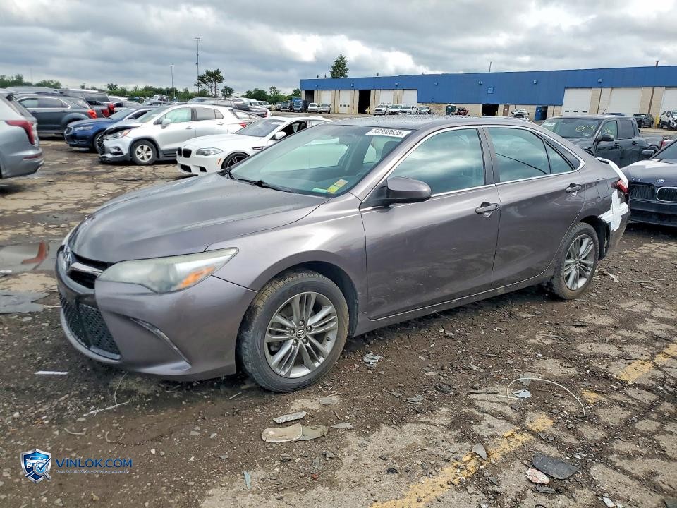 2015 TOYOTA CAMRY SE – Lot 58350626 auction photo
