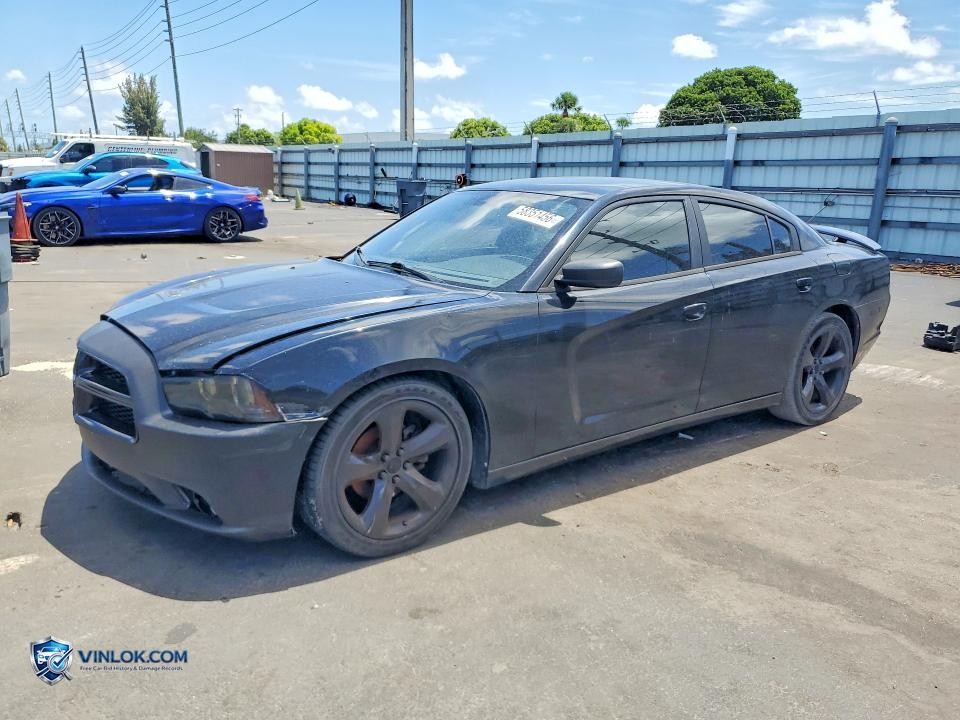 2012 DODGE CHARGER SXT – Lot 58351456 auction photo