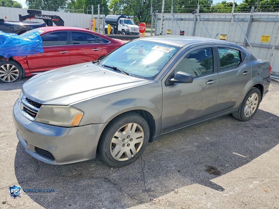 2012 DODGE AVENGER SE – Lot 58355326 auction photo