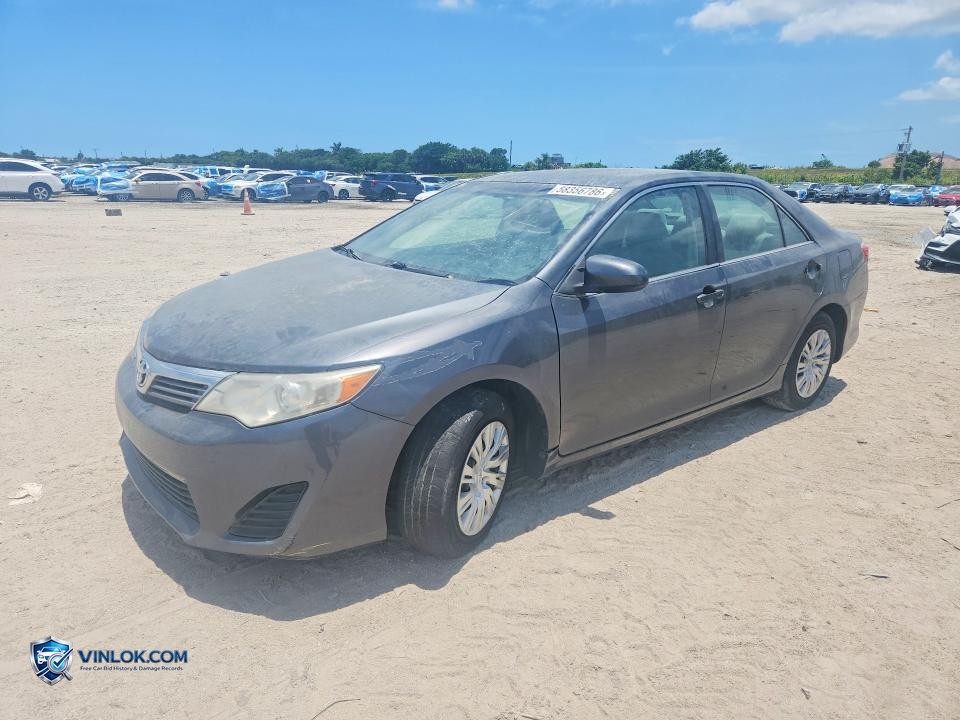 2012 TOYOTA CAMRY L – Lot 58356786 auction photo