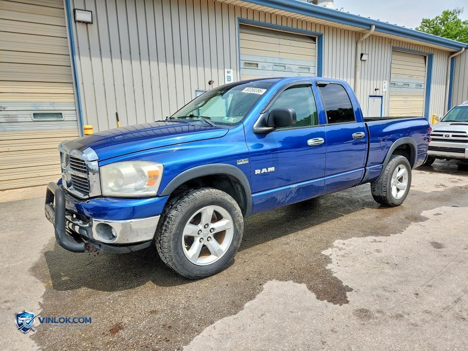 2008 DODGE RAM 1500 ST – Lot 58358396 auction photo