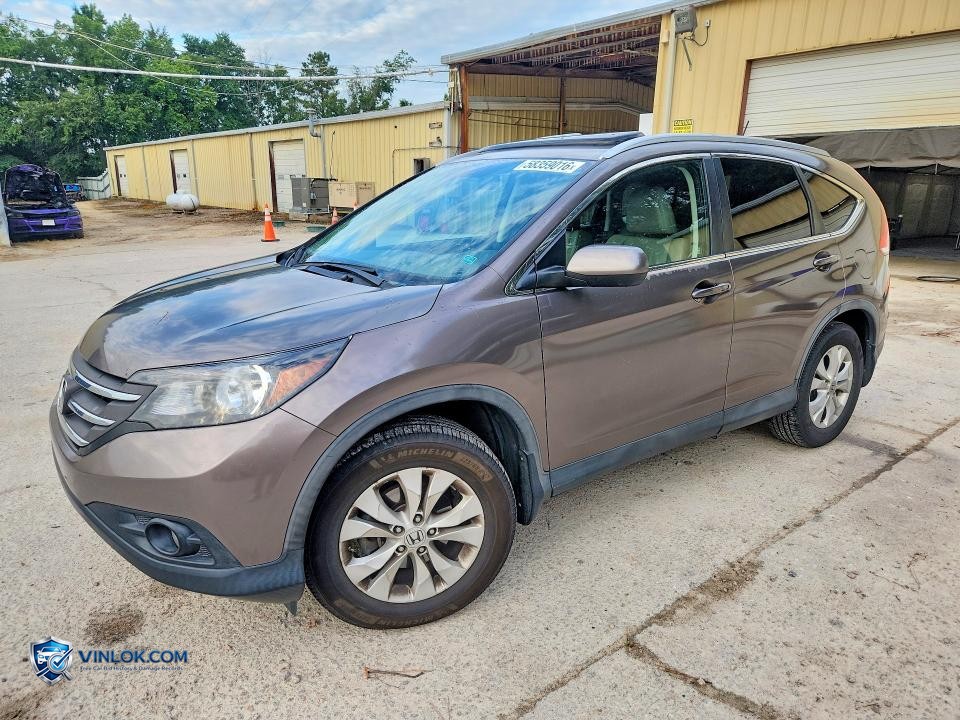 2012 HONDA CR-V EXL – Lot 58359016 auction photo