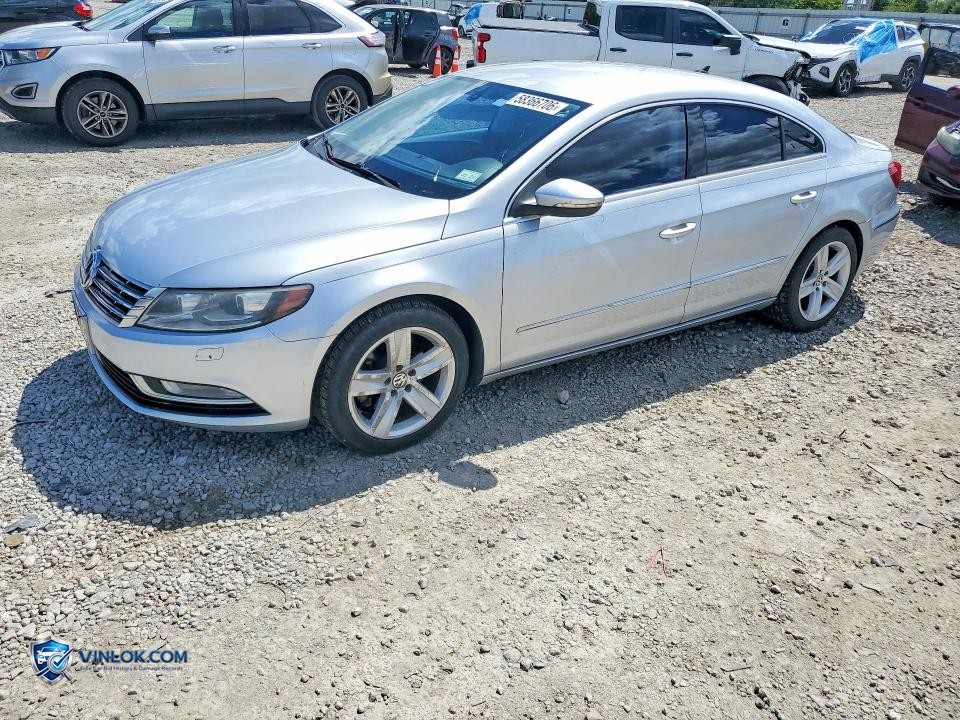 2016 VOLKSWAGEN CC BASE – Lot 58366706 auction photo