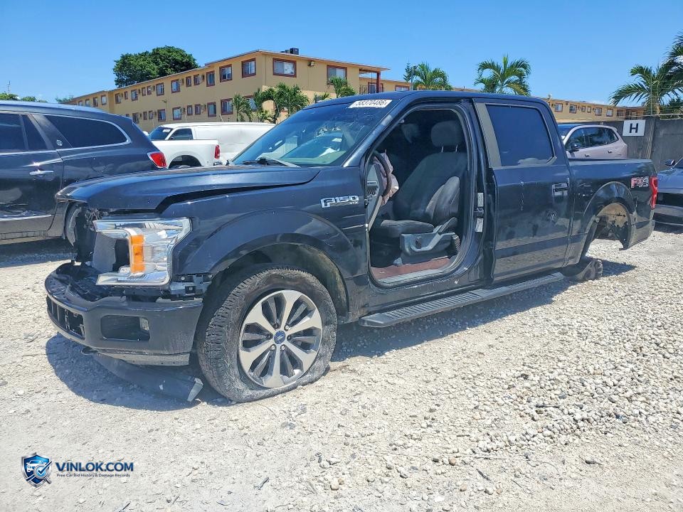 2020 FORD F150 SUPERCREW – Lot 58370486 auction photo