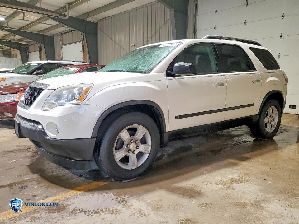 2009 GMC ACADIA SLE – Lot 58371346 auction photo