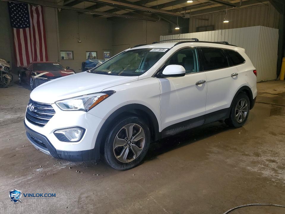 2014 HYUNDAI SANTA FE GLS – Lot 58373606 auction photo