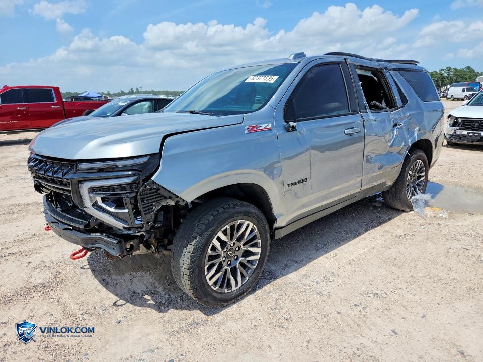2025 CHEVROLET TAHOE K1500 Z71 – Lot 58377536 auction photo