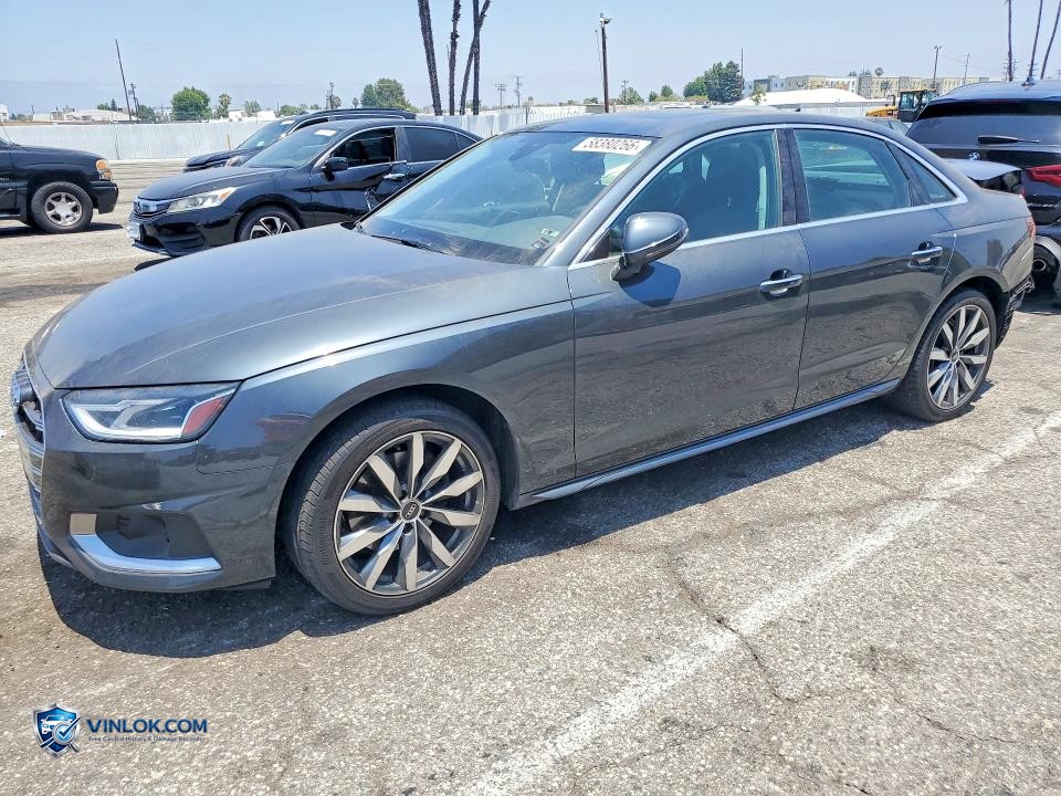 2021 AUDI A4 PREMIUM 40 – Lot 58380266 auction photo