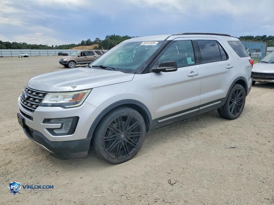 2016 FORD EXPLORER XLT – Lot 58381026 auction photo