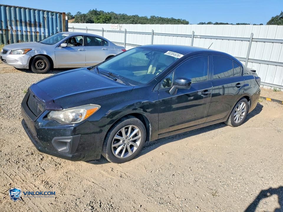 2012 SUBARU IMPREZA PREMIUM – Lot 58384636 auction photo
