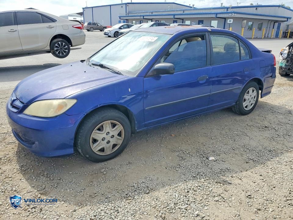 2005 HONDA CIVIC DX VP – Lot 58387516 auction photo