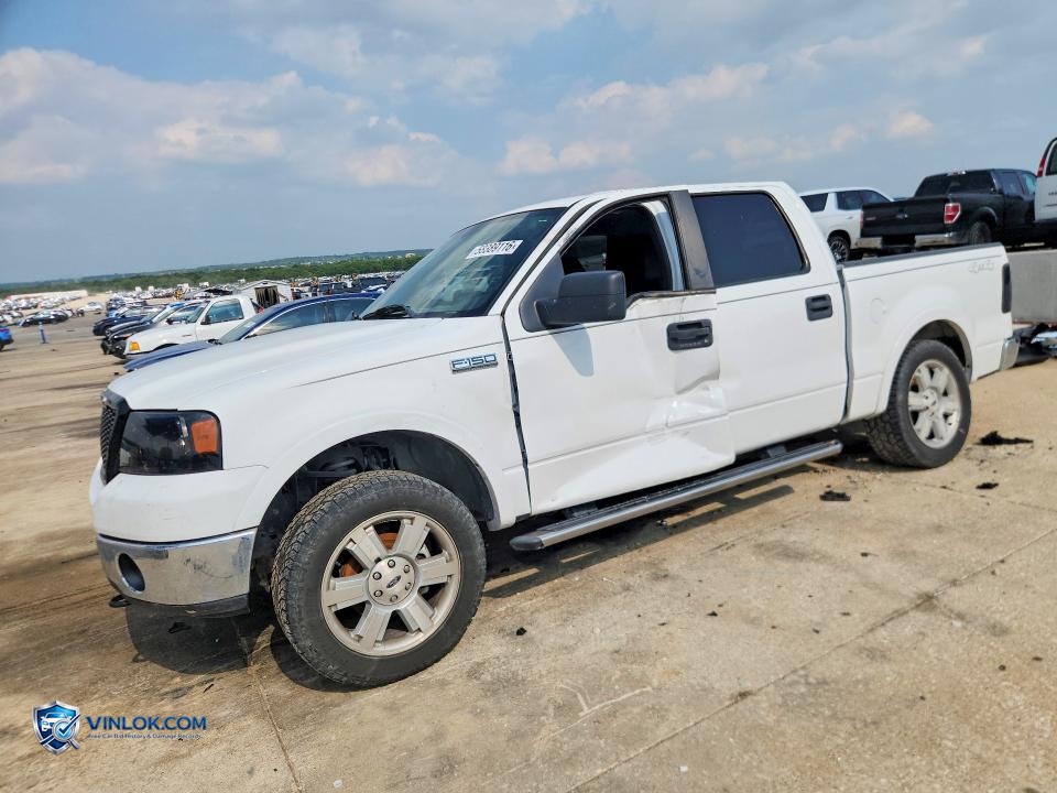 2007 FORD F150 SUPERCREW – Lot 58389116 auction photo