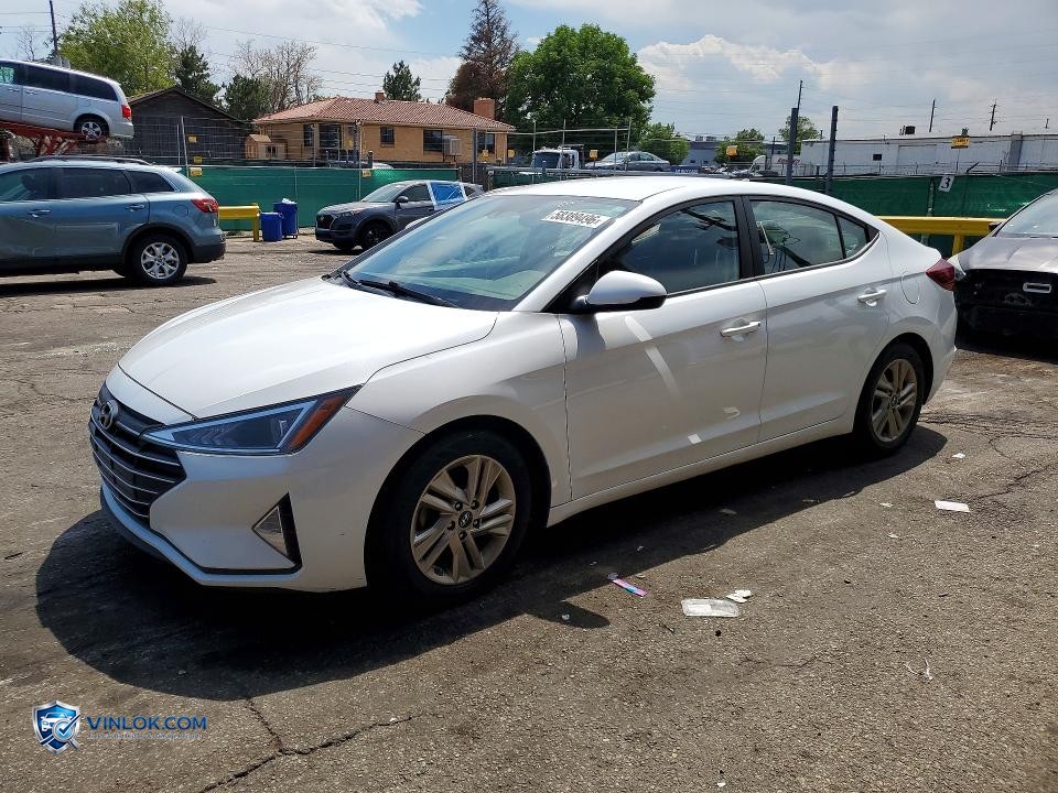 2020 HYUNDAI ELANTRA SEL – Lot 58389496 auction photo