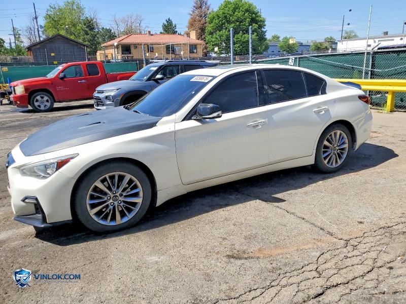 2019 INFINITI Q50 3.0T LUXE – Lot 58390676 auction photo