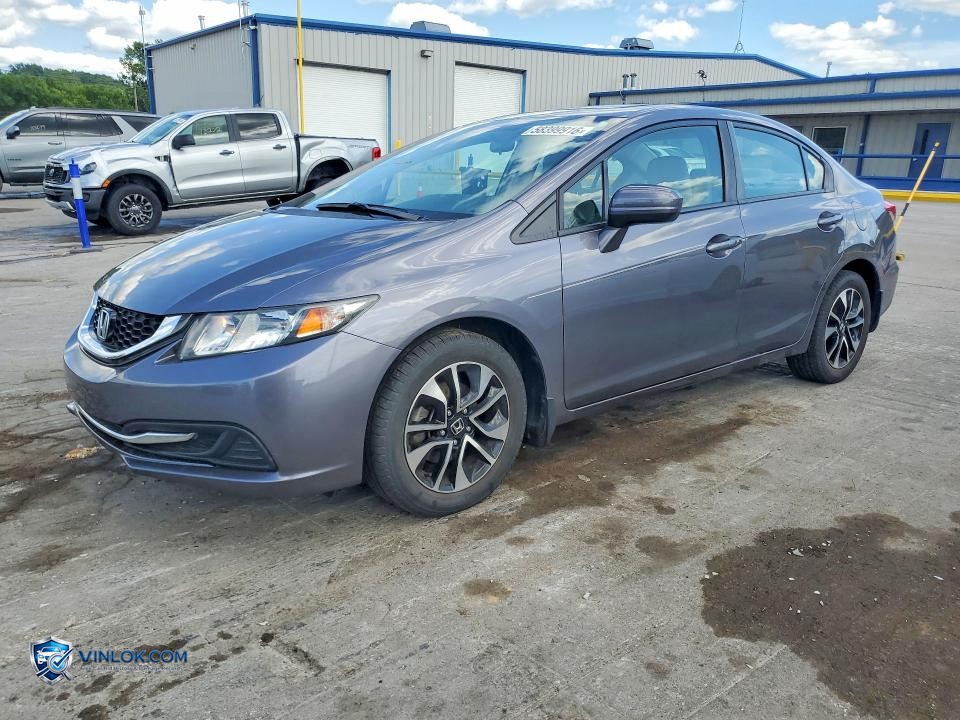 2015 HONDA CIVIC EX – Lot 58399916 auction photo