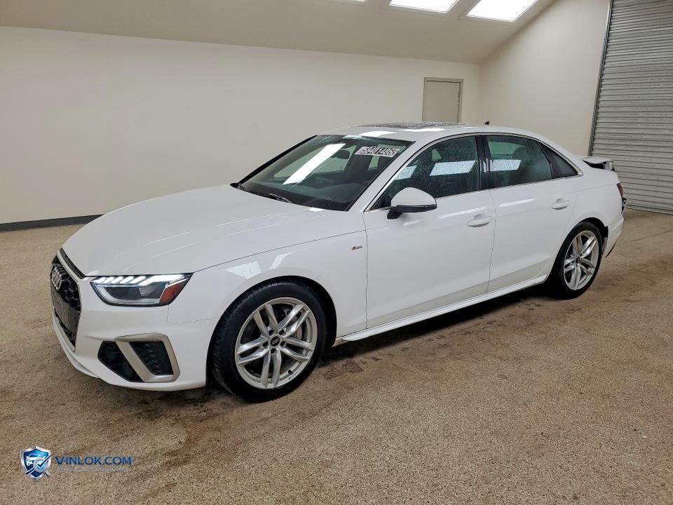 2024 AUDI A4 PREMIUM PLUS 45 – Lot 58401486 auction photo