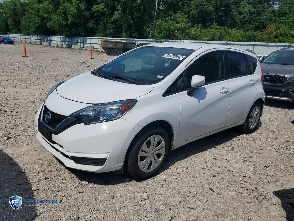 2018 NISSAN VERSA NOTE SV – Lot 58402596 auction photo