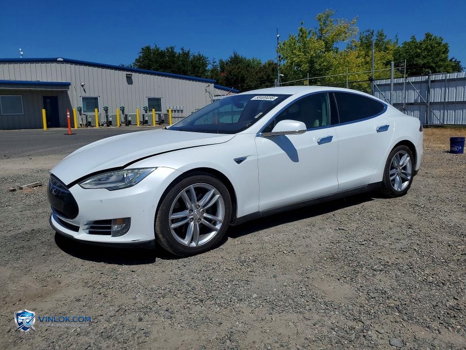 2015 TESLA MODEL S – Lot 58409456 auction photo