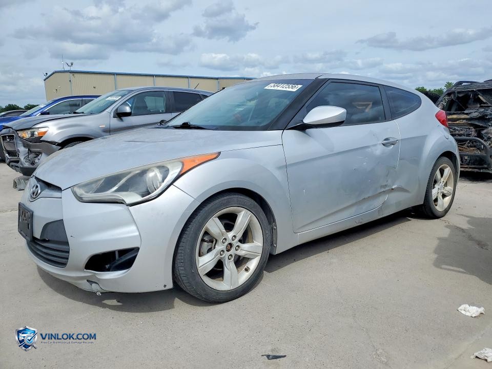 2013 HYUNDAI VELOSTER BASE – Lot 58412556 auction photo