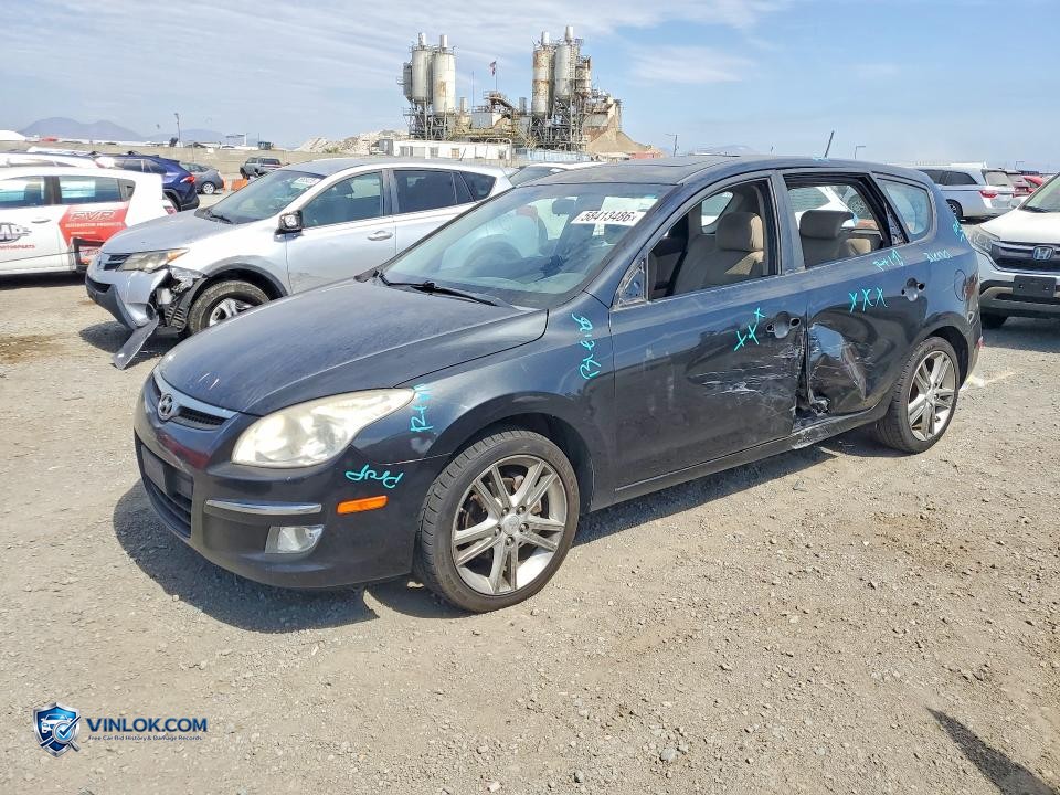 2009 HYUNDAI ELANTRA TOURING – Lot 58413486 auction photo