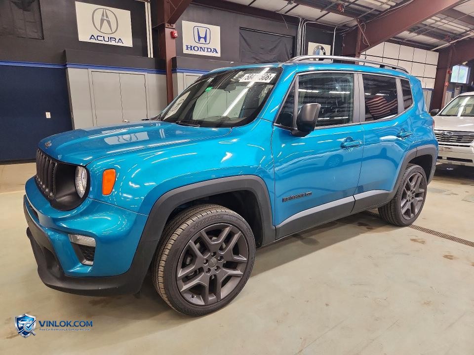2021 JEEP RENEGADE LATITUDE – Lot 58418506 auction photo