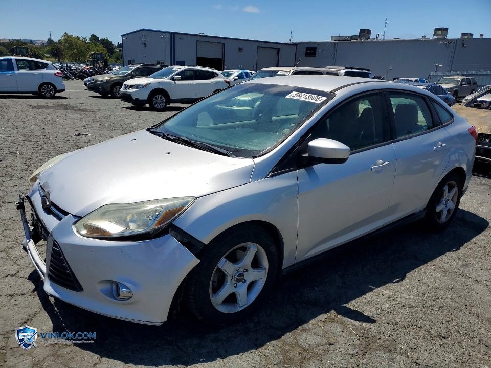 2012 FORD FOCUS SE – Lot 58418606 auction photo