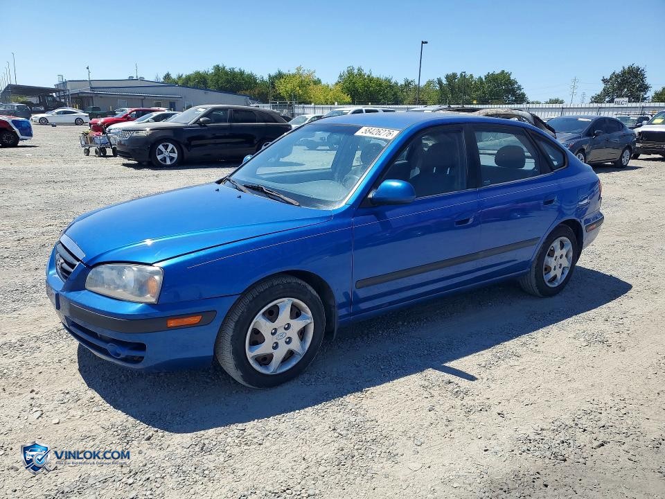 2006 HYUNDAI ELANTRA GLS – Lot 58426276 auction photo