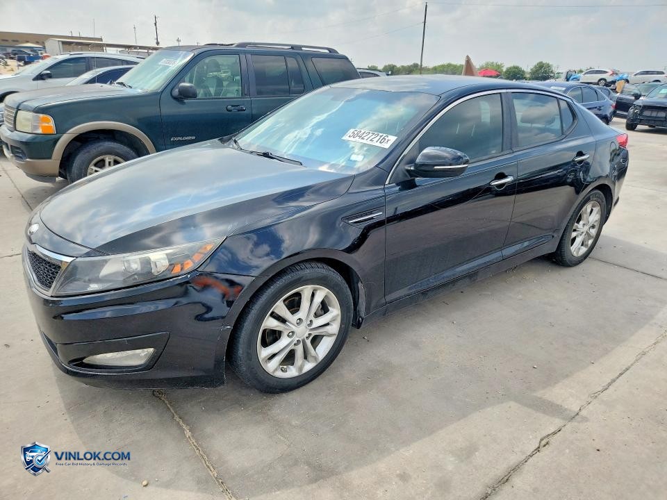 2012 KIA OPTIMA EX – Lot 58427216 auction photo