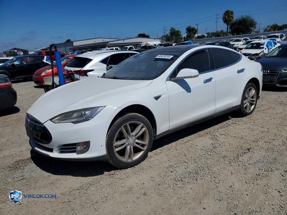 2013 TESLA MODEL S – Lot 58428206 auction photo