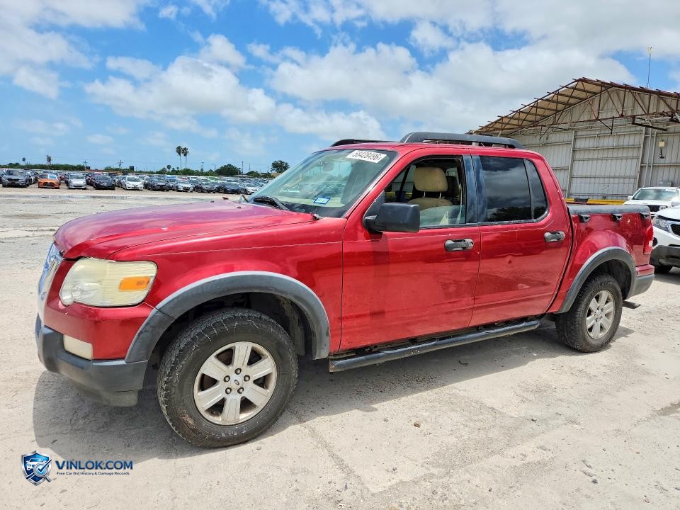 2008 FORD EXPLORER SPORT TRAC XLT – Lot 58428496 auction photo