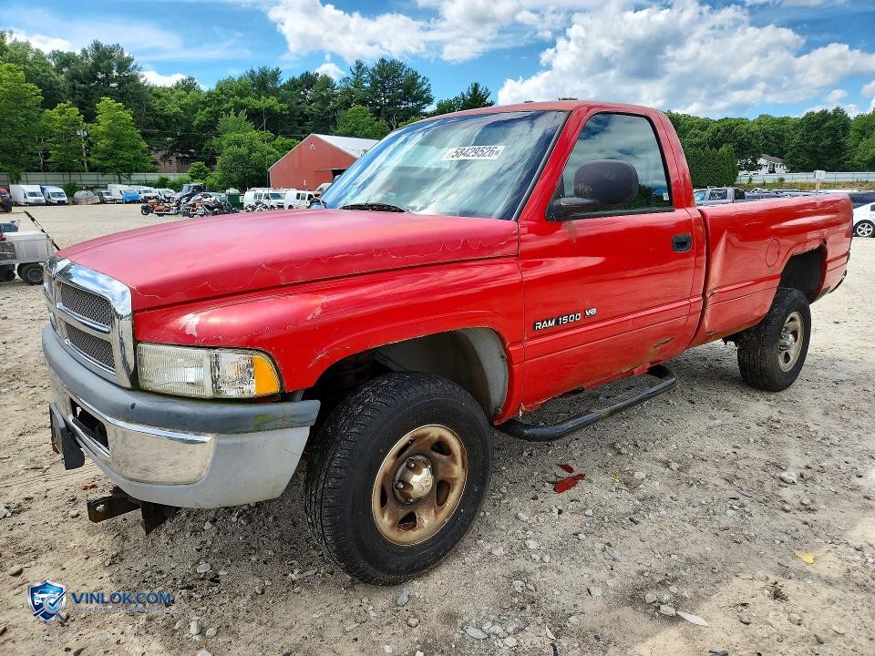 1999 DODGE RAM 1500 – Lot 58429526 auction photo
