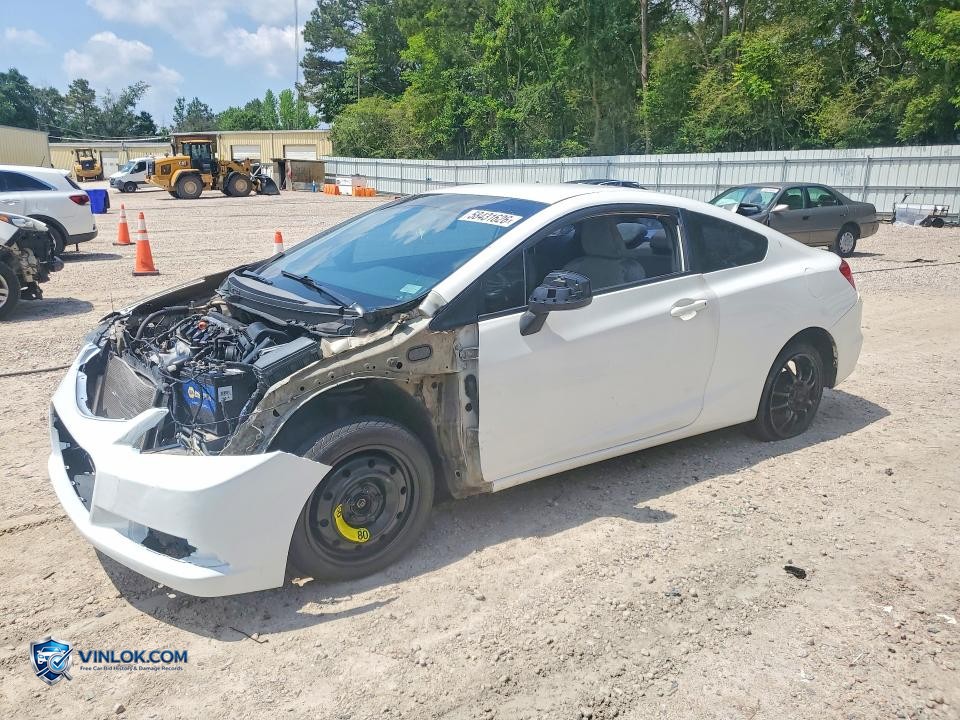 2013 HONDA CIVIC LX – Lot 58431626 auction photo