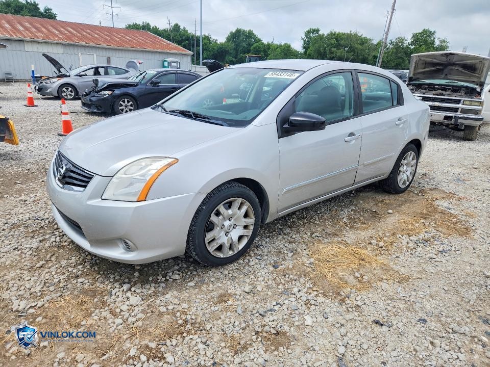2011 NISSAN SENTRA 2.0 – Lot 58433146 auction photo