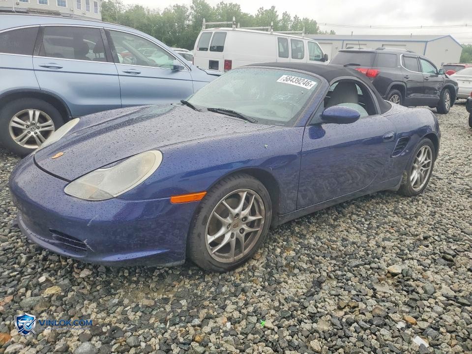 2004 PORSCHE BOXSTER – Lot 58439246 auction photo