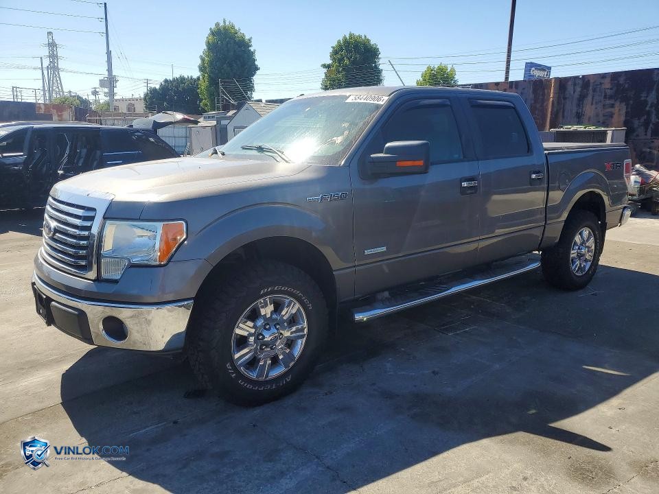 2011 FORD F150 SUPERCREW – Lot 58440906 auction photo