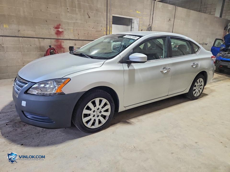 2015 NISSAN SENTRA SV – Lot 58442106 auction photo