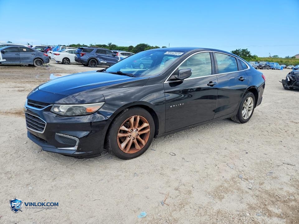 2016 CHEVROLET MALIBU LT – Lot 58442976 auction photo
