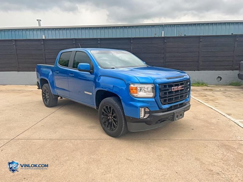 2021 GMC CANYON ELEVATION – Lot 58446966 auction photo