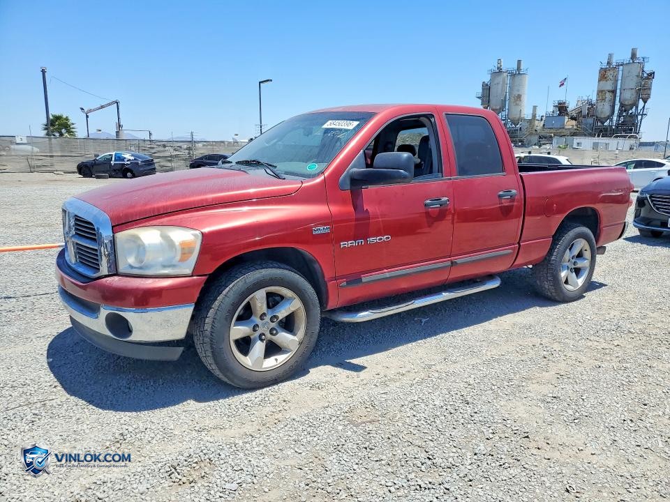 2007 DODGE RAM 1500 ST – Lot 58450396 auction photo