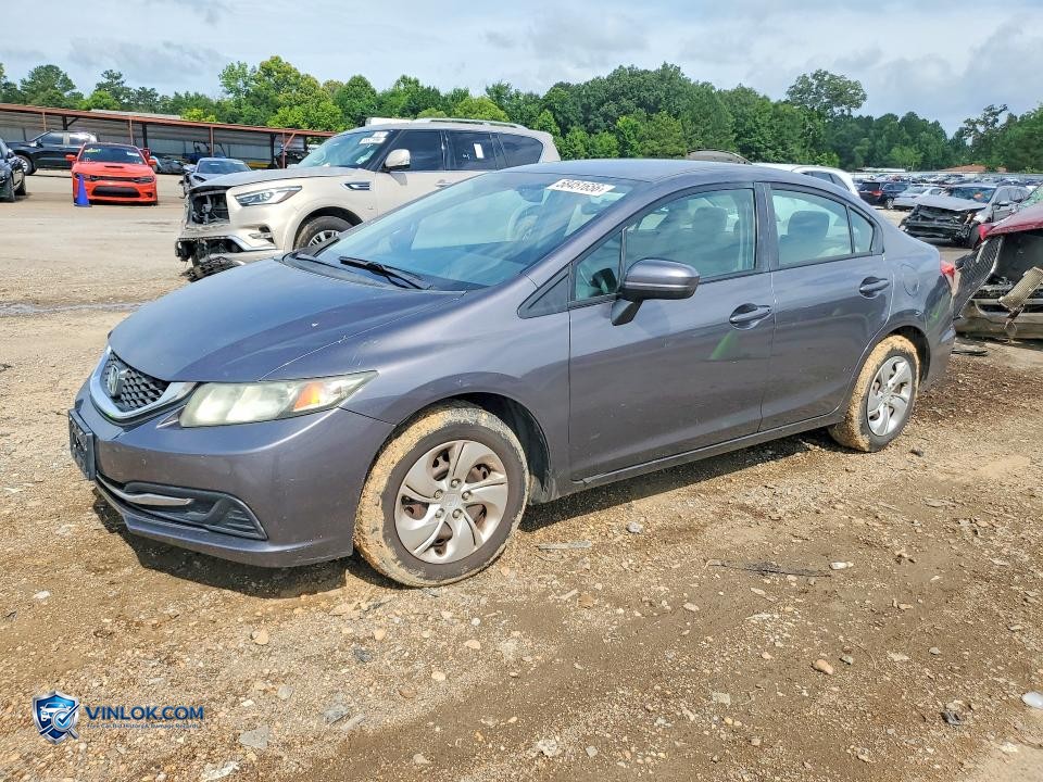 2015 HONDA CIVIC LX – Lot 58451656 auction photo