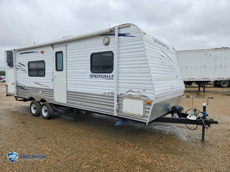 2008 SPRINGDALE - CAMPER – Lot 58451976 auction photo