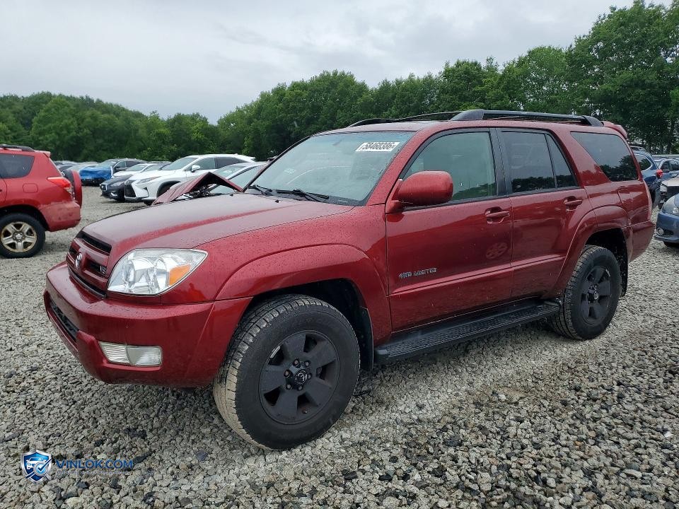 2005 TOYOTA 4RUNNER LIMITED – Lot 58460386 auction photo