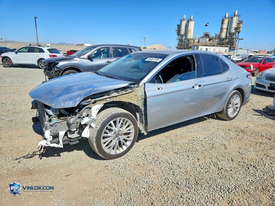 2018 TOYOTA CAMRY XLE – Lot 58467206 auction photo